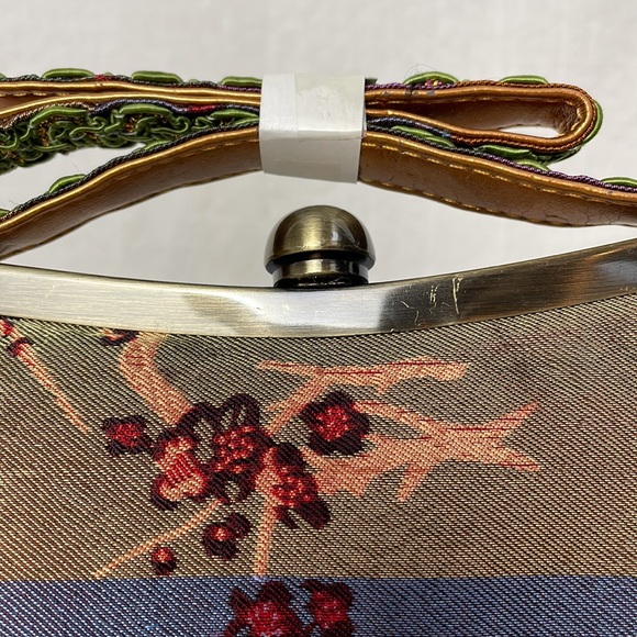 Gorgeous Mulimedia Small Handbag purse mini hippie chic Malina ? Vintage ? - Picture 5 of 16